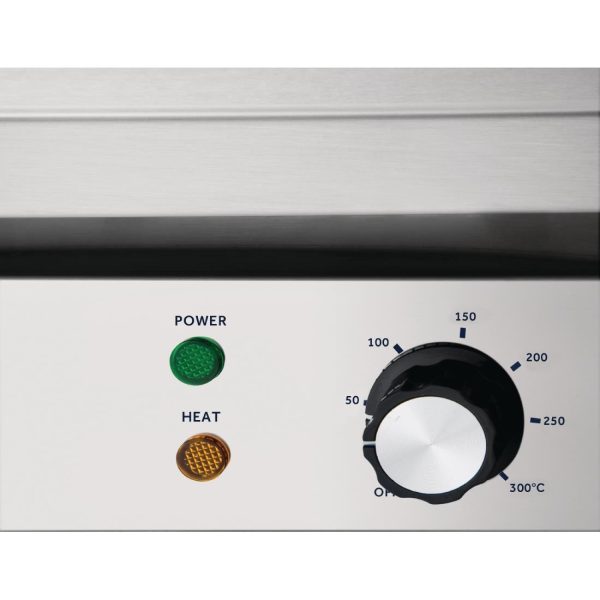 Nisbets Essentials Steel Plate Countertop Griddle - Image 5