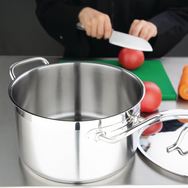 Nisbets Essentials Stainless Steel Stew Pot 5.6Ltr - Image 5