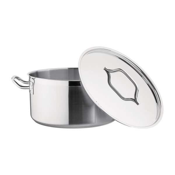 Nisbets Essentials Stainless Steel Stew Pot 12Ltr - Image 5