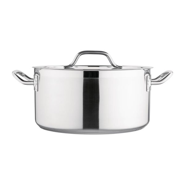 Nisbets Essentials Stainless Steel Stew Pot 12Ltr - Image 6