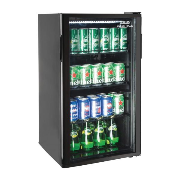 Nisbets Essentials Single Door Back Bar Cooler 92Ltr - Image 3