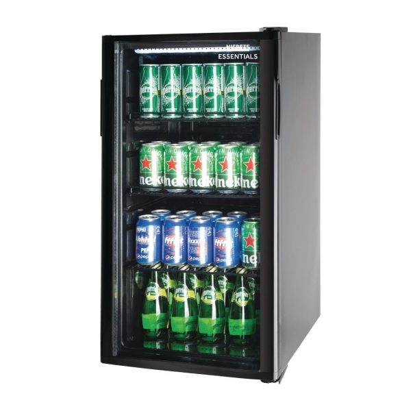 Nisbets Essentials Single Door Back Bar Cooler 92Ltr - Image 4