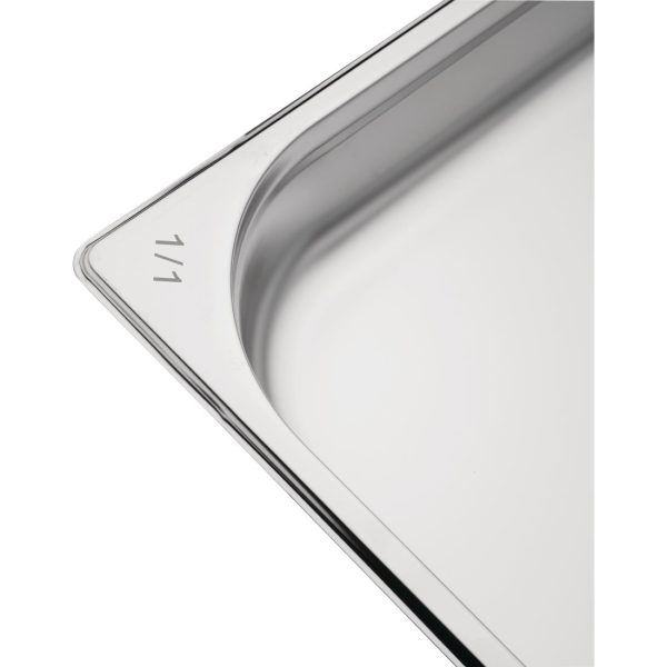 Nisbets Essentials Stainless Steel Gastronorm Tray 65mm (Pack 3) - Image 7
