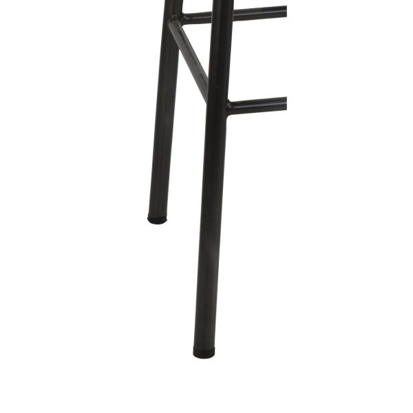 Bolero Cantina High Stools with Wooden Seat Pad Black (Pack of 4) - Image 4