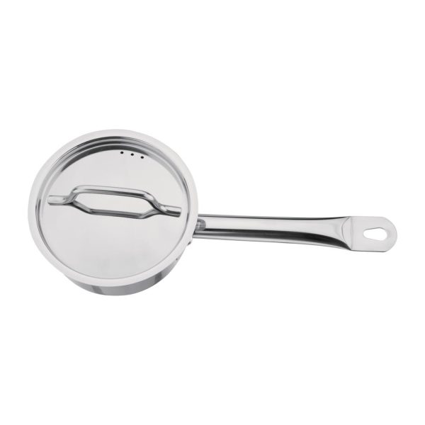 Nisbets Essentials Stainless Steel Saucepan 900ml - Image 2