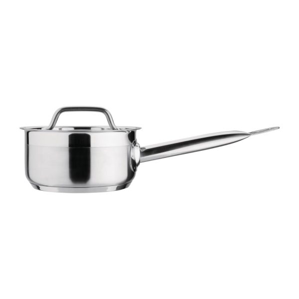 Nisbets Essentials Stainless Steel Saucepan 900ml - Image 3