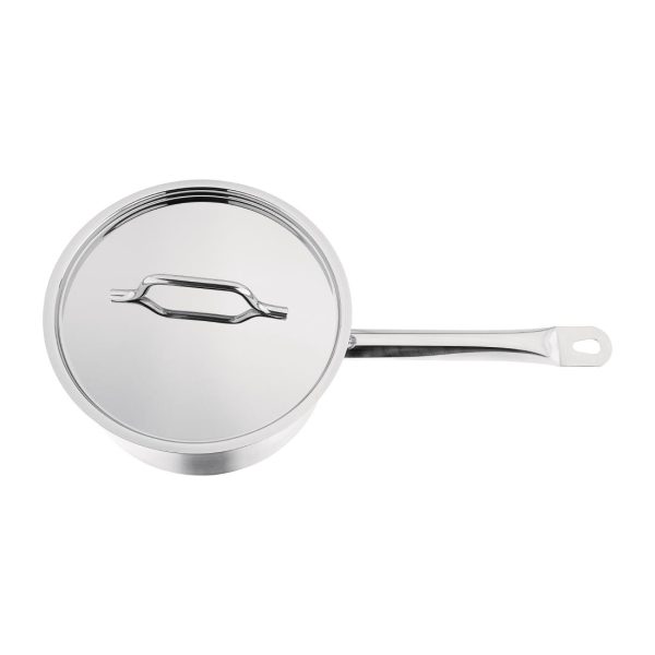 Nisbets Essentials Stainless Steel Saucepan 1500ml - Image 2