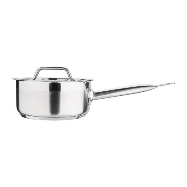 Nisbets Essentials Stainless Steel Saucepan 1500ml - Image 3