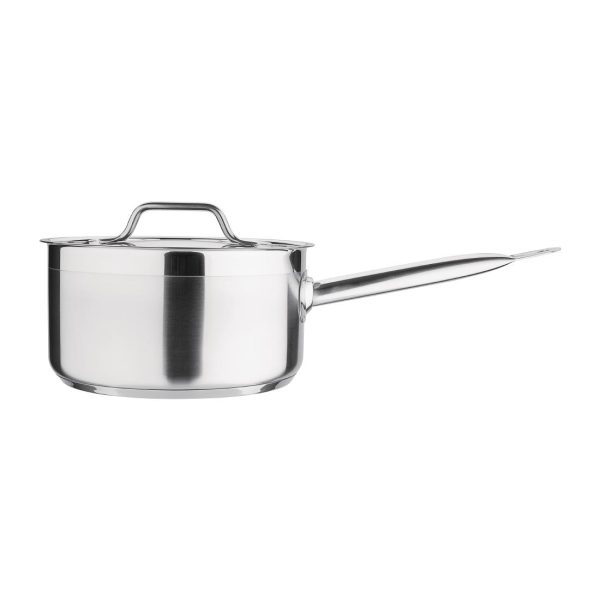 Nisbets Essentials Stainless Steel Saucepan 3000ml - Image 4
