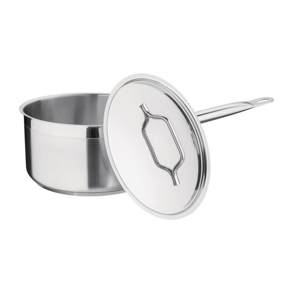 Nisbets Essentials Stainless Steel Saucepan 3000ml - Image 6