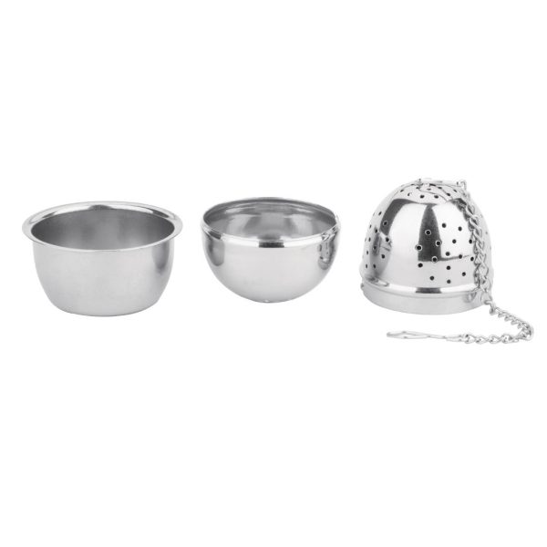 Olympia Oval Stainless Steel Tea Strainer 40(Ø) x 55(H)mm - Image 3