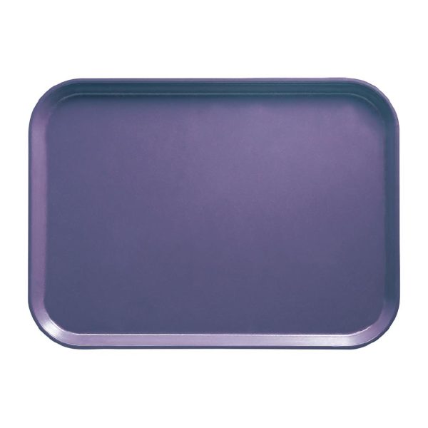 Cambro Camtray Fibreglass Serving Tray Purple 350 x 270mm