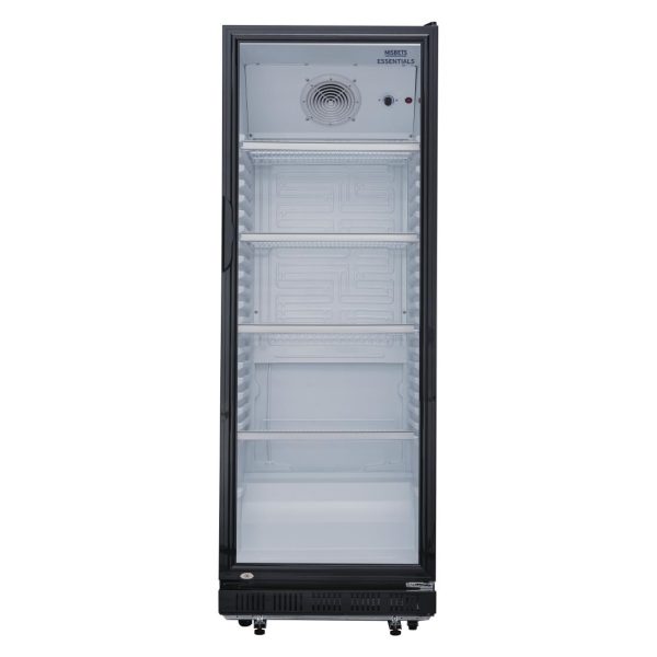 Nisbets Essentials Upright Display Fridge Black 346Ltr - Image 5