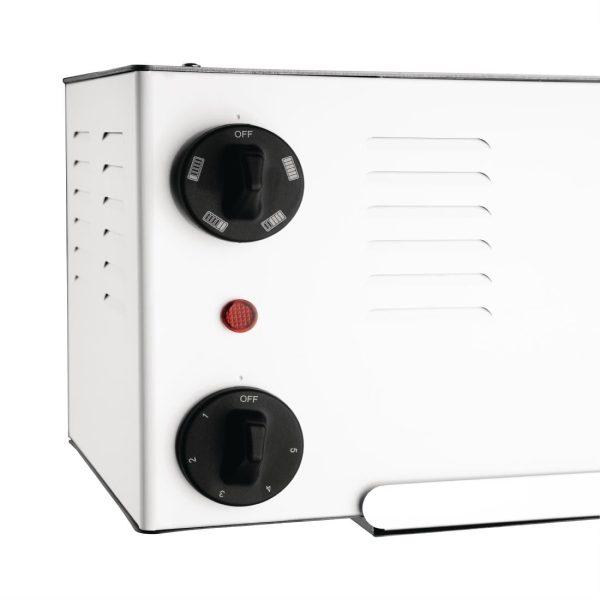 Rowlett Regent 6 Slot Toaster White with 2x Additional Elements - Image 4