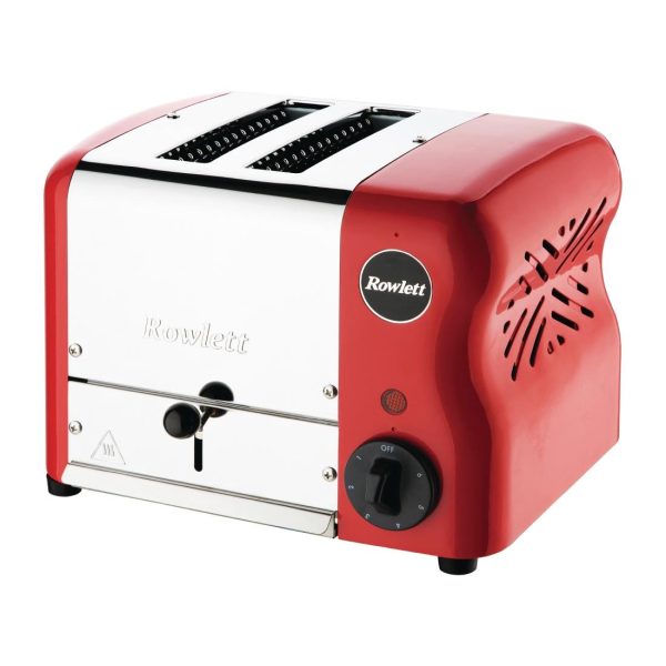 Rowlett Esprit 2 Slot Toaster Traffic Red w/2 Additional Elements & Sandwich Cage - Image 8