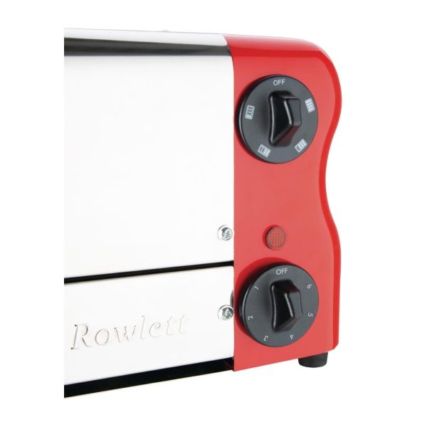 Rowlett Esprit 4 Slot Toaster Traffic Red w/2x Additional Elements & Sandwich Cage - Image 6