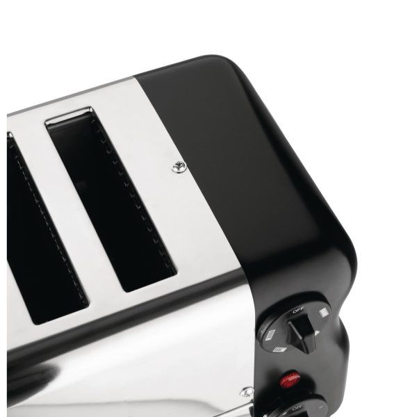 Rowlett Esprit 6 Slot Toaster Jet Black w/2x Additional Elements & Sandwich Cage - Image 7