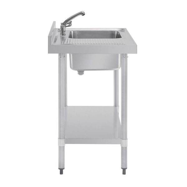 Vogue Single Sink Left Hand Drainer 1000mm - Image 4