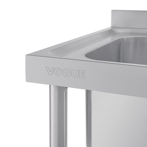 Vogue Double Sink Right Hand Drainer 1500mm - Image 5
