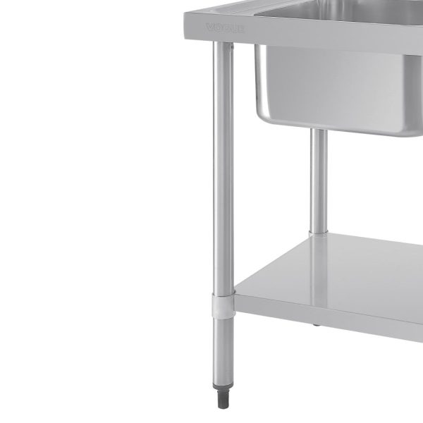 Vogue Double Sink Right Hand Drainer 1500mm - Image 6