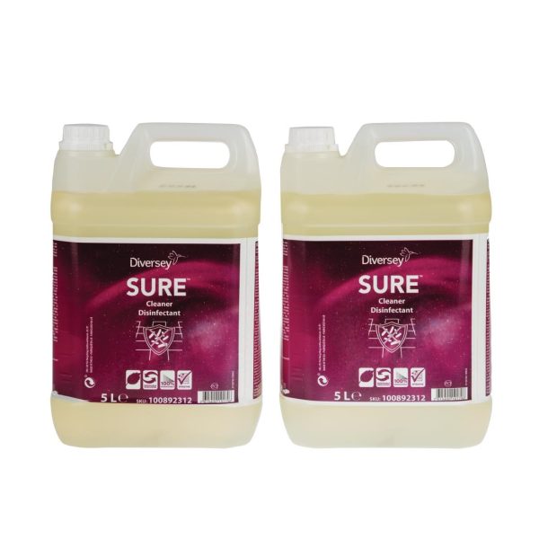 SURE Cleaner and Disinfectant Concentrate 5Ltr - Image 6