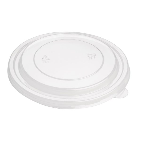 Fiesta Recyclable PET Round Salad Bowl Lids (Pack of 300) - Image 2