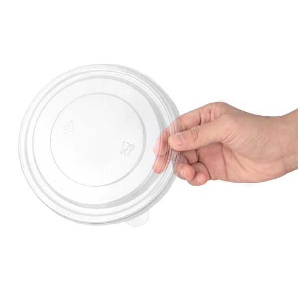 Fiesta Recyclable PET Round Salad Bowl Lids (Pack of 300) - Image 4