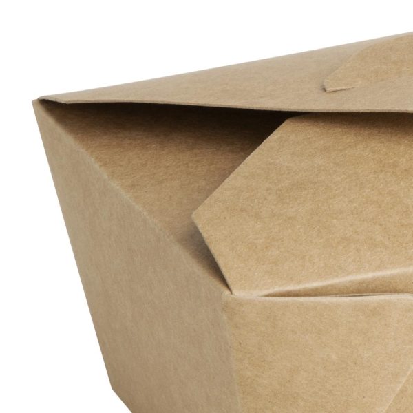 Fiesta Compostable Paperboard Food Cartons 600ml / 21oz (Pack of 400) - Image 3
