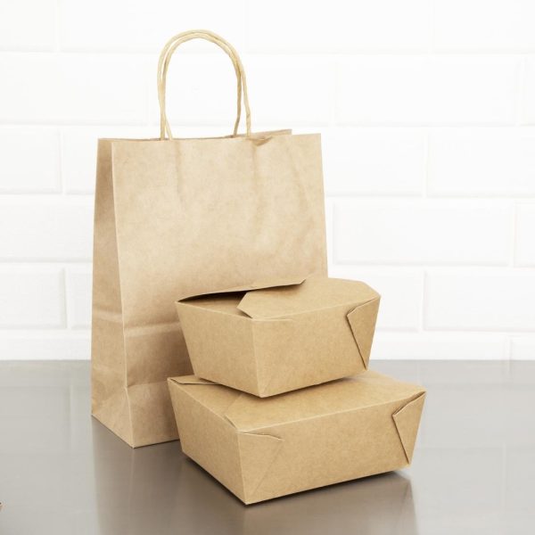 Fiesta Compostable Paperboard Food Cartons 1200ml / 42oz (Pack of 200) - Image 3