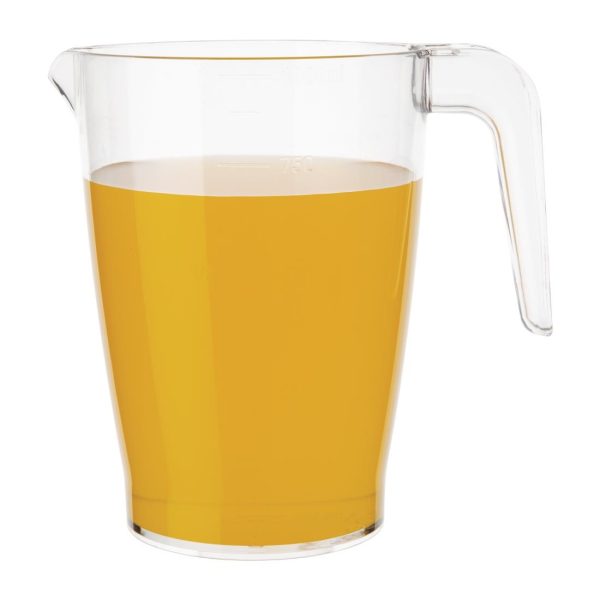 Olympia Kristallon Polycarbonate Stacking Jug 1ltr - Image 2