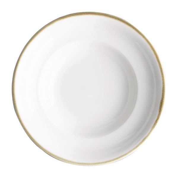 Olympia Kiln Pasta Bowl Chalk 250mm 340ml (Pack of 4) - Image 3