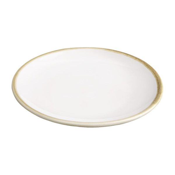 Olympia Kiln Round Coupe Plate Chalk 180mm (Pack of 6) - Image 3
