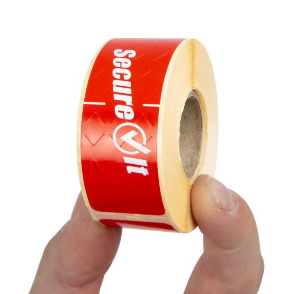 SecureIt Tamper-Resistant Removable Food Packaging Labels Small (Pack of 2 x 250) - Image 4