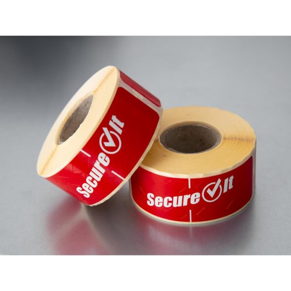 SecureIt Tamper-Resistant Removable Food Packaging Labels Small (Pack of 2 x 250) - Image 5