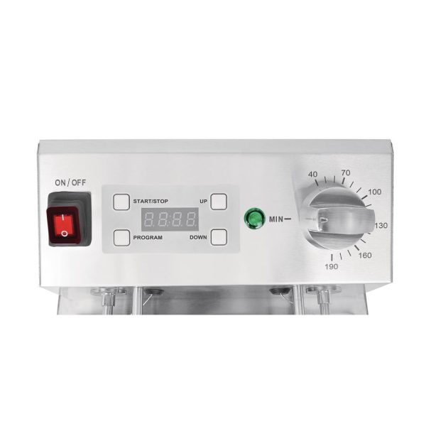 Buffalo Single Tank Single Basket 8Ltr Countertop Fryer with Timer 2.9kW - Image 3