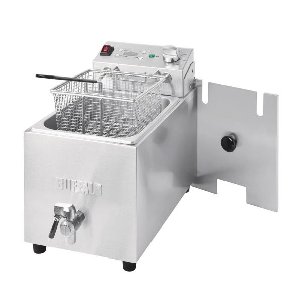 Buffalo Single Tank Single Basket 8Ltr Countertop Fryer with Timer 2.9kW - Image 8
