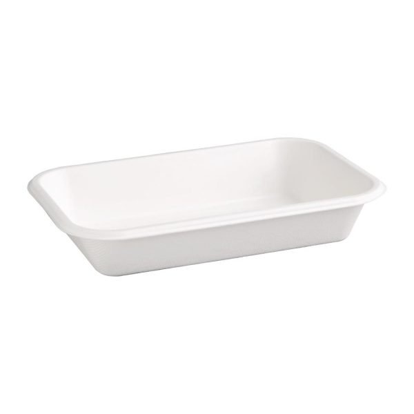 Fiesta Compostable Bagasse Food Trays 24oz (Pack of 50) - Image 2