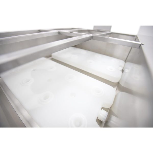 Parry Flexi-Serve Ambient Cupboard with Chilled Well and LED Illuminated Gantry FS-AW2PACK - Image 3