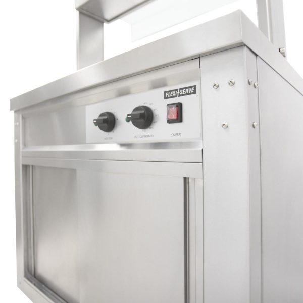 Parry Flexi-Serve Hot Cupboard with Hot Top and Quartz Gantry FS-HT2PACK - Image 2