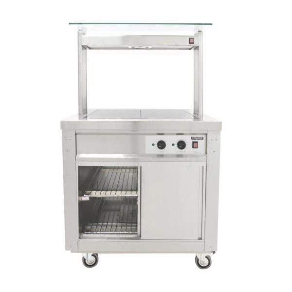 Parry Flexi-Serve Hot Cupboard with Hot Top and Quartz Gantry FS-HT2PACK - Image 5