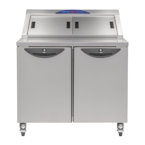 Williams Onyx Double Door Refrigerated Prep Counter 355Ltr CPC2-SS - Image 2