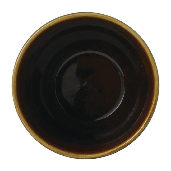 Churchill Super Vitrified Nourish Chip Mug Black Onyx Two Tone 291ml (Pack of 12) - Image 2