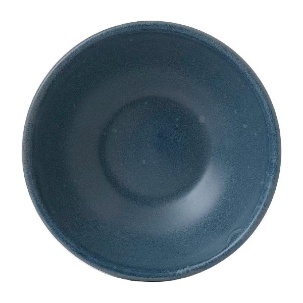 Churchill Super Vitrified Nourish Oslo Contour Shallow Bowl Blue 116mm (Pack of 12) - Image 3