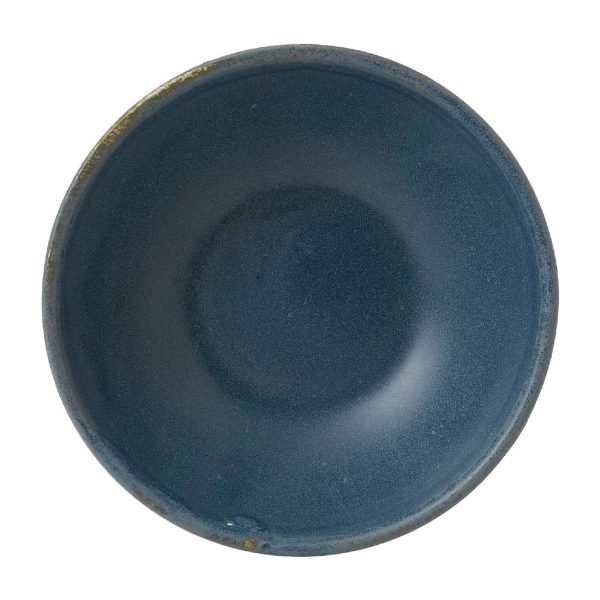 Churchill Super Vitrified Nourish Oslo Contour Shallow Bowl Blue 130mm (Pack of 12) - Image 3