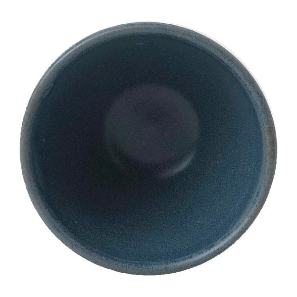 Churchill Super Vitrified Nourish Oslo Blue Contour Dip Pot 2oz (Box 12) (Direct) - Image 3