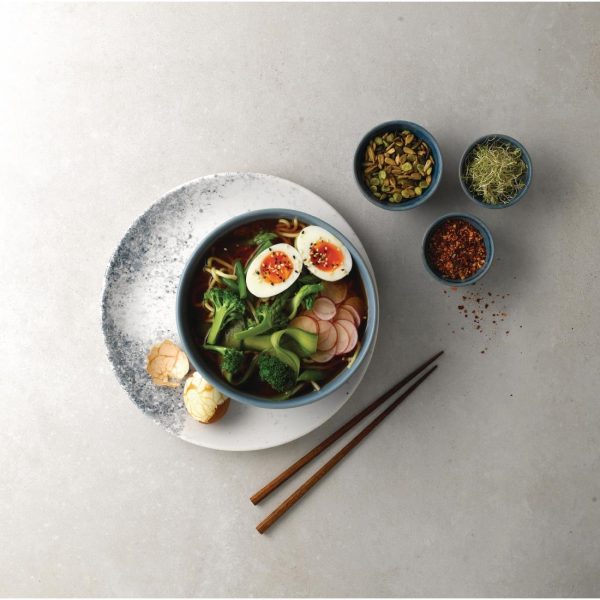 Churchill Super Vitrified Nourish Oslo Blue Noodle Bowl 37.7oz (Box 6) - Image 2
