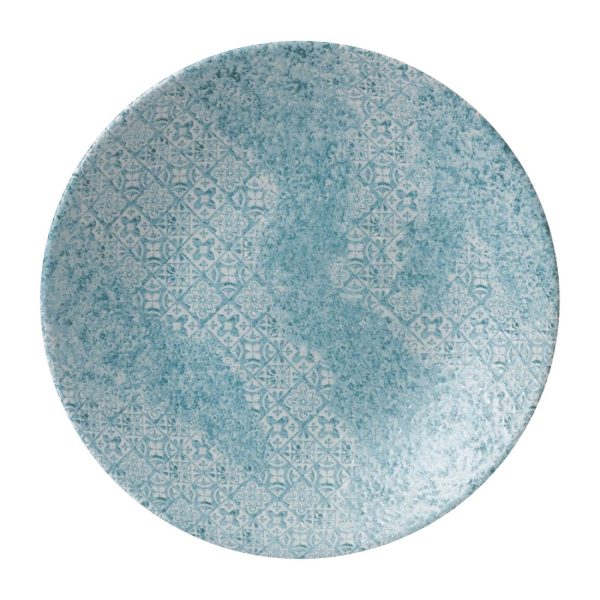 Churchill Med Tiles Deep Coupe Plates Aquamarine 279mm (Pack of 12) - Image 3