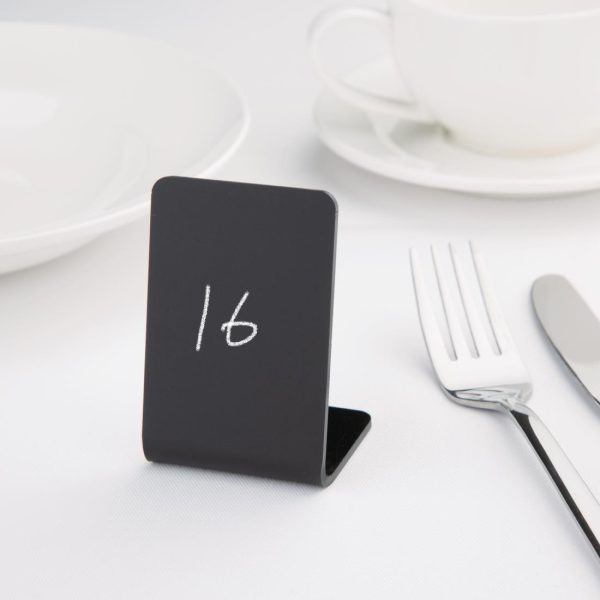Olympia Acrylic Tableboard 75(H) x 50(W)mm (Pack of 4) - Image 4