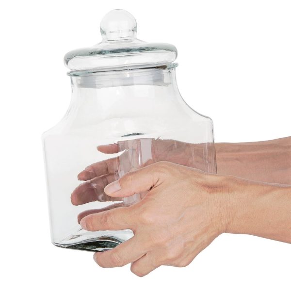 Olympia Square Biscotti Jar 2.9Ltr - Image 3