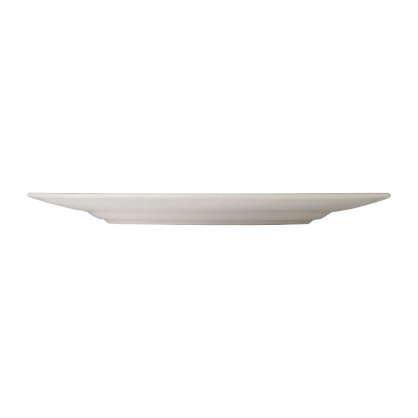 Royal Crown Derby Effervesce White Flat Rim Plate 215mm (Pack of 6) - Image 2